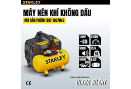 Máy nén khí không dầu 6L Stanley DST100/8/6 1