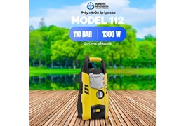 Máy xịt rửa chuyên dụng Annovi Reverberi 112, áp lực cao 110bar, 1300W 1