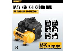Máy nén khí không dầu 6l Dewalt DXCM3300683 1
