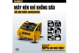 Máy nén khí không dầu 11L DeWALT DXCM3301181 1