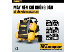 Máy nén khí không dầu 17L DeWALT DXCM3321782 1
