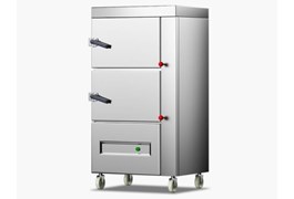 Tủ hấp cơm điện công nghiệp 2 cửa 12 khay CHINENG  1