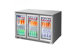 Tủ minibar inox 3 cánh CHINENG  1