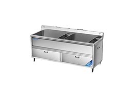 Máy rửa rau củ khử khuẩn 2 bồn 1.8m CHINENG CN-YSJK-QXS350 1