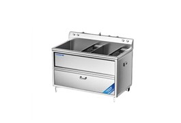 Máy rửa rau củ khử khuẩn 2 bồn 1.5m CHINENG CN-YSJK-QXS1500 1