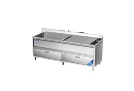 Máy rửa rau củ khử khuẩn 1 bồn 2.44m CHINENG CN-YSJK-QX2440 1