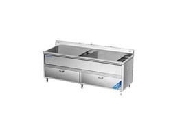 Máy rửa rau củ khử khuẩn 2 bồn 2m CHINENG CN-YSJK-QXS2020 1