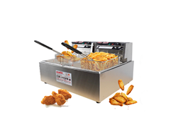 Bếp chiên nhúng đôi OKASU EF82  1