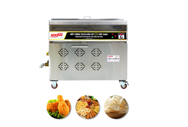 Bếp chiên tách dầu 50 lít OKASU NS-BC-50L/TC/Đ/VN  1