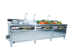 Máy rửa bát siêu âm chậu đôi 3m có sục khí ozone OKASU NS-3000 1