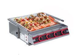 Bếp nướng gas không khói 4 họng dài OKASU NS-BNHN4D 1