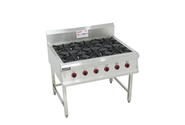 Bếp Âu 6 họng đánh lửa tự động Manito BA-6H/201/01 1
