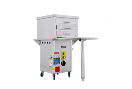Máy tráng bánh cuốn bằng khay gas OKASU MTBC-BK/KV/40x45CM/G 1