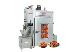Lò xông khói thực phẩm 150kg/mẻ OKASU NS-YX-150 1