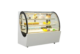 Tủ bánh kem 3 tầng 1m5 kính cong QA750A 1