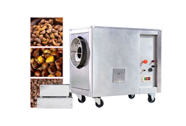 Máy rang hạt đa năng gas CY-15   1