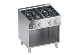 Bếp Âu 4 họng dùng gas có chân đứng ATA K7GCU10VV  1