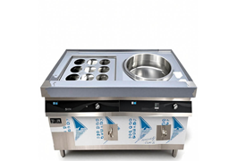 Nồi nấu mì ống cảm ứng 9 lỗ có nồi nấu súp Lestov LT-ZMIX+BTL-E115 1