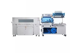 Máy đóng gói màng co nhiệt hoàn toàn bằng điện Hualian BSF-5640LG + BS-5030X 1