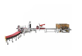Dây chuyền dựng hộp, dán keo hộp carton hoàn toàn tự động YUPA 1