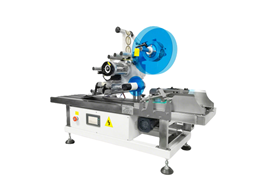 Máy dán nhãn tự động bề mặt phẳng cho bao bì hộp giấy, túi và bao bì dạng để bàn W-ST-520-f d 1