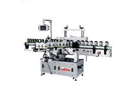 Máy dán nhãn 2 mặt chai tròn dẹt màn hình cảm ứng LM-TBJ-C  1