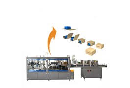 Máy đóng gói thùng carton, bánh kẹo sữa tự động YUPA-4012 1