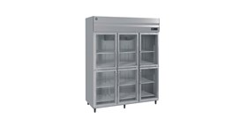 Tủ mát đứng 6 cánh kính sưởi Hoshizaki HR-188MA-SG 2