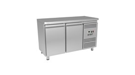 Bàn mát 2 cánh inox Kistem KIS-XFT13R quạt gió 2
