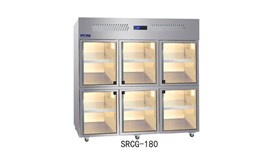 Tủ mát 6 cánh kính Hisakage SRCG-180 2