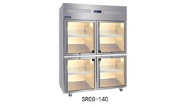 Tủ mát 4 cánh kính Hisakage SRVG-140 2