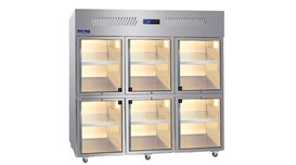 Tủ mát 6 cánh kính Hisakage SRVG-180 2