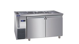 Bàn mát Salad 2 cánh Hisakage CS-120P 2