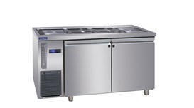 Bàn mát Salad 2 cánh Hisakage CS-150P 2