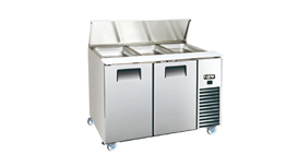 BÀN MÁT SALAD DẠNG NẰM 1,2M FUJI AIR FSR12-2 2