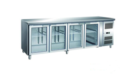Bàn mát 4 cánh kính Firscool G-GN4100TNG 2