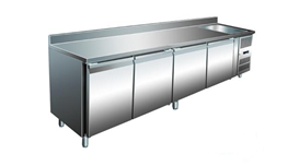 Bàn mát 4 cánh inox có bồn rửa Firscool G-GNS4200TN 2