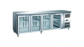 Bàn mát 4 cánh kính Firscool G-SNACK4100TNG 2