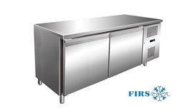 Bàn mát 2 cánh inox Firscool GN2X2/1 2