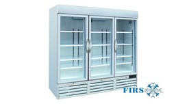 Tủ đông đứng 3 cánh kính Firscool G-D1400 2