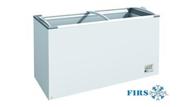 Tủ đông nằm nắp kính cong phẳng Firscool G-F400 FCG 2