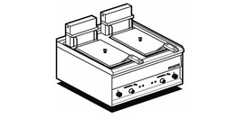 Bếp chiên nhúng đôi dùng điện Lotus FQ-2EM 2