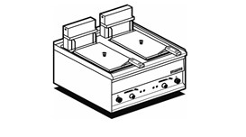 Bếp chiên nhúng đôi dùng điện Lotus FQ-2ET 2