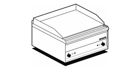 Bếp rán phẳng trơn dùng điện Lotus FTL-2EM 2