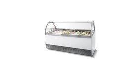 Tủ Trưng Bày ISA Millennium Gelato Curved LX W190-D108-H135 2