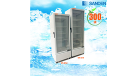 Tủ mát đứng 1 cánh kính Sanden SPX-0250 2
