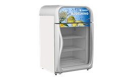 Tủ đông mini đứng 1 cánh kính Sanden SNR-0100 2
