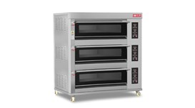 Lò nướng 3 tầng 6 khay dùng điện điều khiển điện tử Hongling XYF-3KA-NM 2