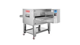 Lò nướng bánh pizza băng chuyền dùng gas Hongling PZG-14H 2