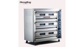 Lò nướng 3 tầng 9 khay dùng điện Hongling XYF-3HPL 2